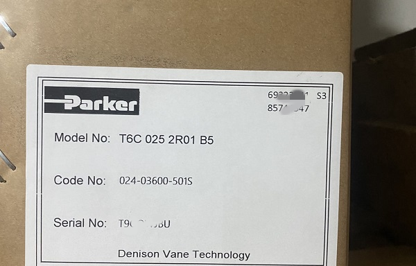 Parker T6C-025-2R01-B5 Vane Pump