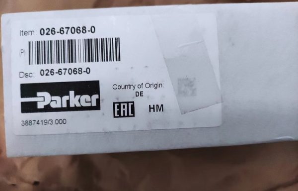 Parker 026-67068-0 Direct Operated Check Valve