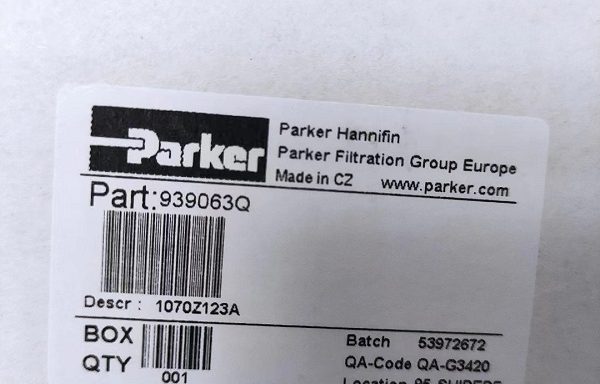 Parker 939063Q Filter