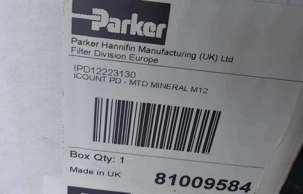 Parker IPD12223130 Online Particulate Monitoring Sensor